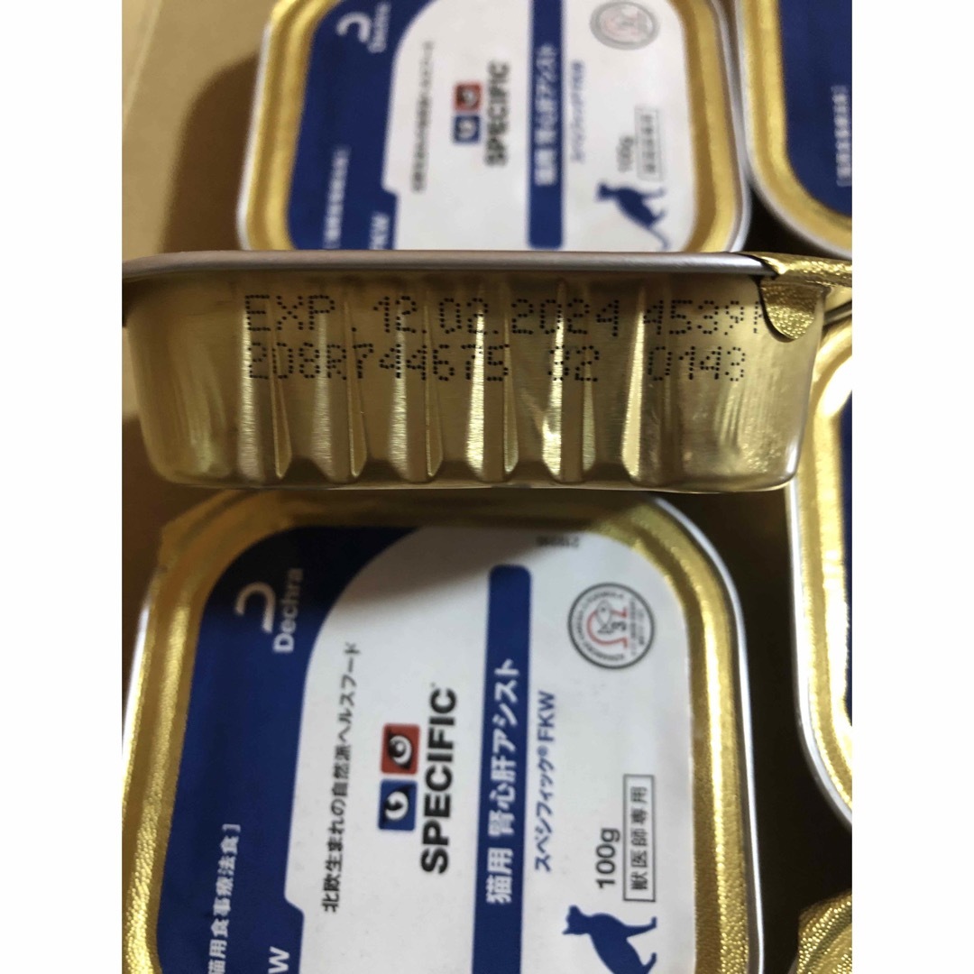 SPECIFIC(スペシフィック)のFKW ６缶　スペシフィック　猫用　食事療法食 その他のペット用品(ペットフード)の商品写真