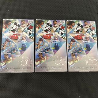 エポック(EPOCH)のシュリンク付き 3BOX Disney 創立100周年 2023 EPOCH(Box/デッキ/パック)