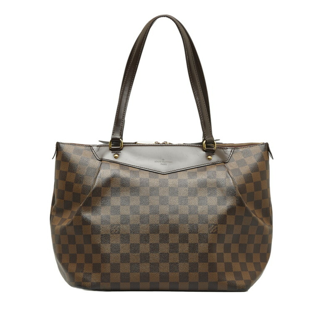 ルイ ヴィトン ダミエ ウェストミンスターGM トートバッグ ショルダーバッグ N41103 PVC レディース LOUIS VUITTON 【228-31915】ファスナー内側