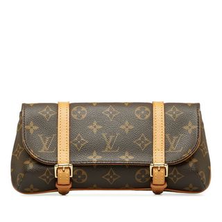 ルイヴィトン(LOUIS VUITTON)のルイ ヴィトン モノグラム ポシェット マレル ウエストバッグ ストラップ欠品 M51159 PVC レディース LOUIS VUITTON 【228-31952】(ボディバッグ/ウエストポーチ)