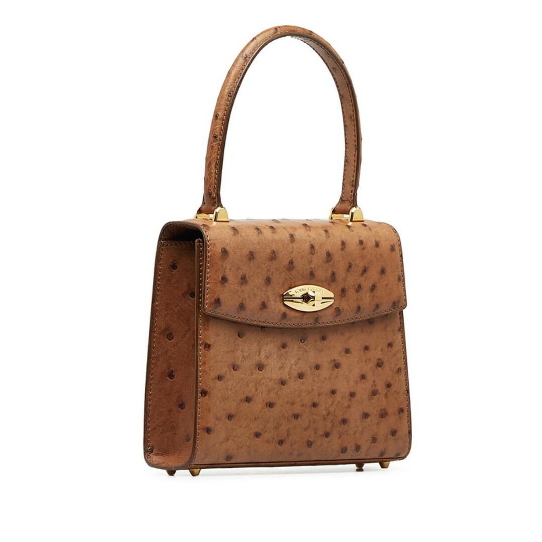 LOUIS VUITTON(ルイヴィトン)のルイ ヴィトン ミニ マルゼルブ オーストリッチ ハンドバッグ レザー レディース LOUIS VUITTON 【228-32020】 レディースのバッグ(ハンドバッグ)の商品写真