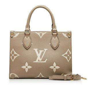 ルイヴィトン(LOUIS VUITTON)のルイ ヴィトン モノグラム アンプラント オンザゴーPM トートバッグ ショルダーバッグ 2WAY M45779 レザー レディース LOUIS VUITTON 【228-32030】(トートバッグ)