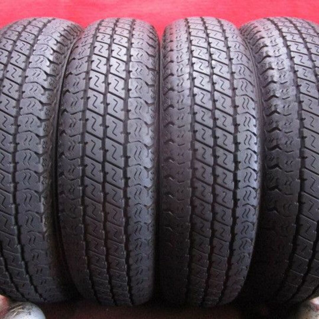 タイヤ 4本  145/80R12 ヨコハマ ★11301T自動車