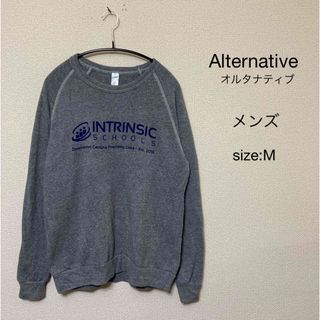 オルタナティブ(ALTERNATIVE)のAlternative オルタナティブ スウェット USA輸入古着 M(スウェット)