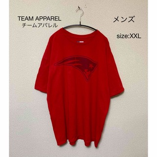 TEAM APPAREL チームアパレル Tシャツ USA輸入古着 2XL(Tシャツ/カットソー(半袖/袖なし))