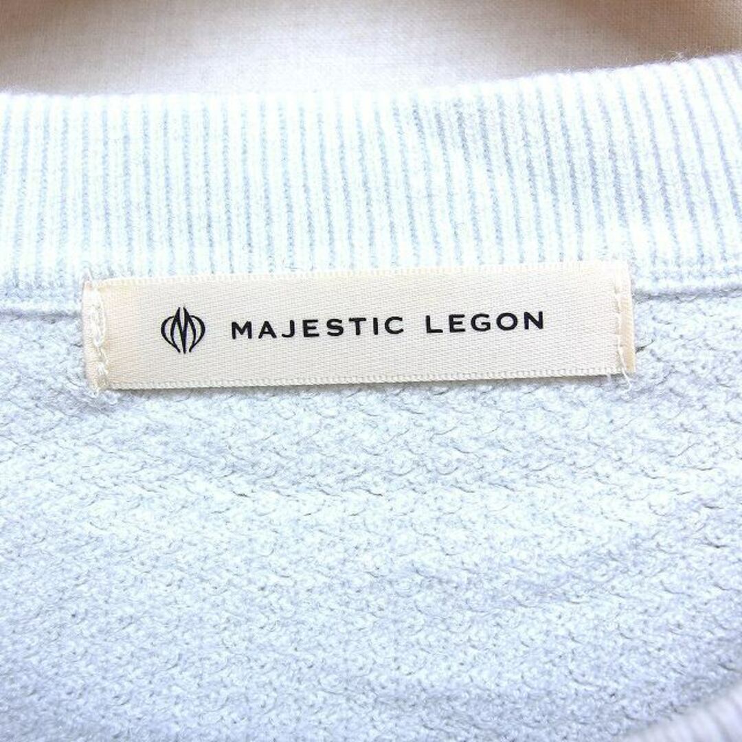 MAJESTIC LEGON(マジェスティックレゴン)のマジェスティックレゴン MAJESTIC LEGON フリル ニット セーター レディースのトップス(ニット/セーター)の商品写真