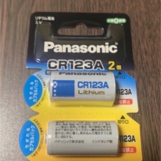 パナソニック(Panasonic)のパナソニック CR123A／2P(2コ入)リチウム電池(その他)