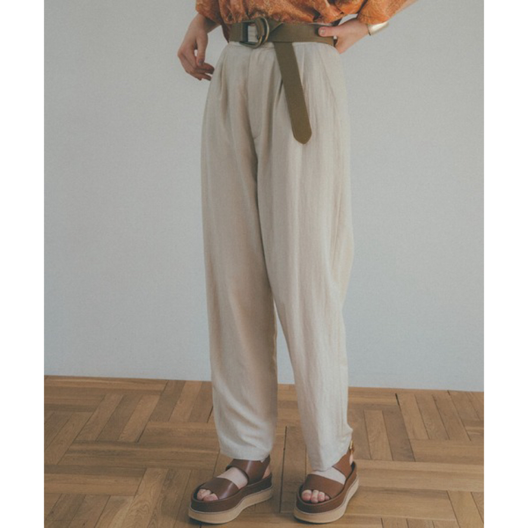 CLANE(クラネ)のCLANE☆BRIGHT COLOR PANTSサイズ0アイボリー レディースのパンツ(カジュアルパンツ)の商品写真