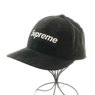 シュプリーム(Supreme)のSUPREME × NEW ERA 15FW キャップ 野球帽 帽子 ロゴ 黒(キャップ)