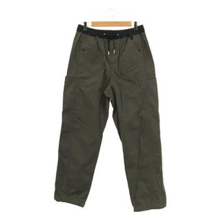 サカイ(sacai)のsacai / サカイ | 2023SS | Taslan Nylon Pants / タスランナイロン イージーパンツ | 1 | グレー/ネイビー | メンズ(その他)