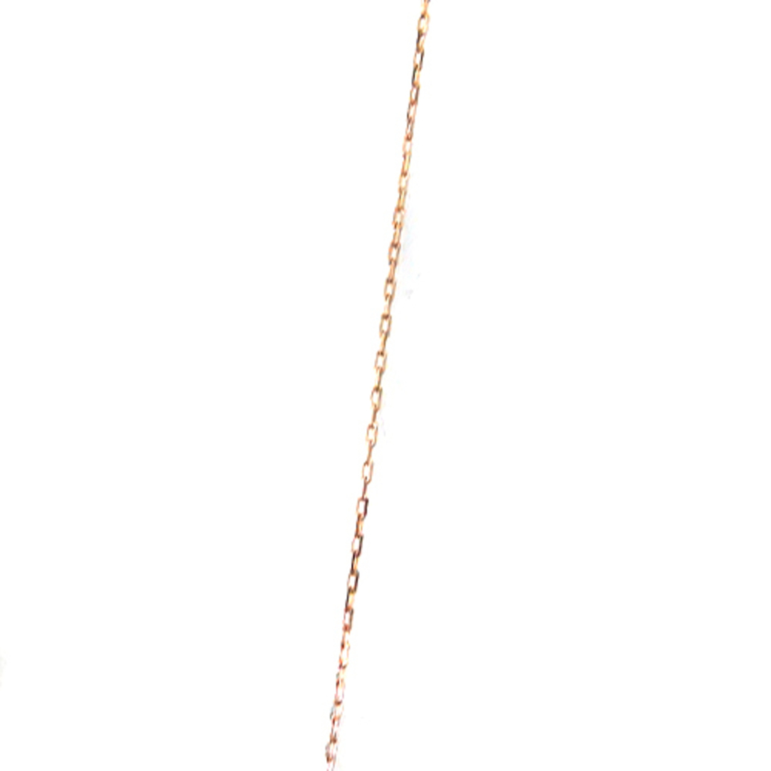 4℃(ヨンドシー)のヨンドシー 4℃ ティアドロップ ネックレス K10 ピンクゴールド レディースのアクセサリー(ネックレス)の商品写真