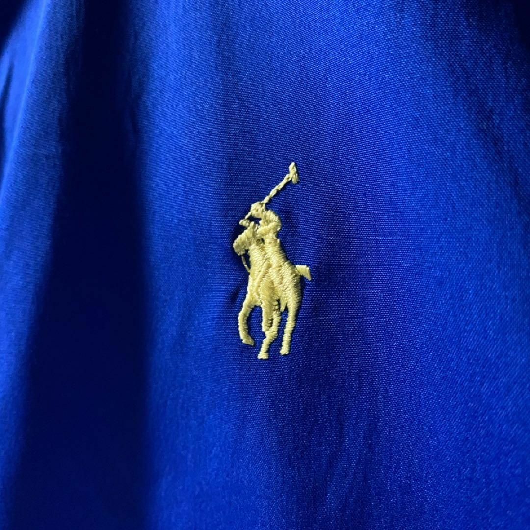 POLO RALPH LAUREN(ポロラルフローレン)の90s 00s ポロゴルフ ラルフローレン ナイロンベスト 青 黄色 y2k メンズのトップス(ベスト)の商品写真