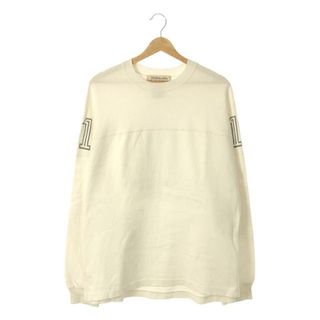 レミレリーフ(REMI RELIEF)のREMI RELIEF / レミレリーフ | フットボールTシャツ | M | ホワイト/グレー | レディース(Tシャツ(長袖/七分))