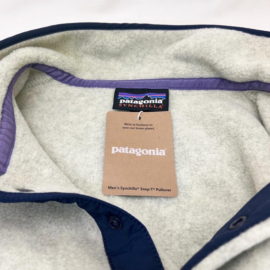 patagonia(パタゴニア)の新品 パタゴニア メンズ シンチラ スナップＴ プルオーバー グレー Sサイズ メンズのトップス(その他)の商品写真