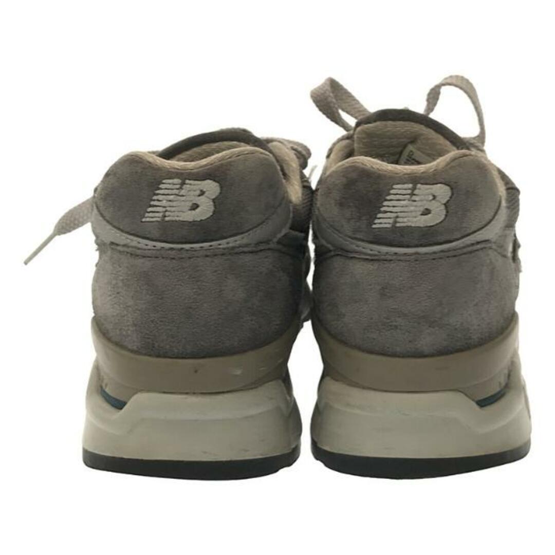 New Balance(ニューバランス)の【美品】  New Balance / ニューバランス | M998CH USA製 スエード レザースニーカー | 25 | charcoal | メンズ メンズの靴/シューズ(スニーカー)の商品写真