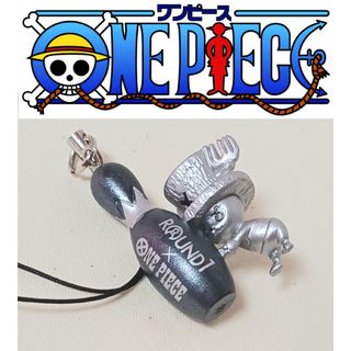 ワンピース(ONE PIECE)の美品◆ROUND1×ONE PIECE コラボ限定ストラップ シルバーチョッパー(ストラップ)