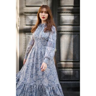 Her lip to - herlipto two tone drape dress M 新品未使用の通販｜ラクマ