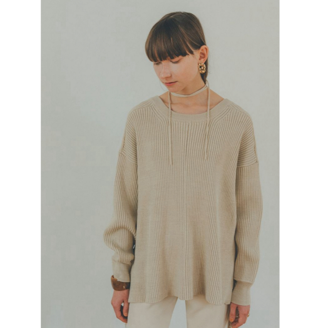 CLANE(クラネ)のCLANE☆MIX COLOR STRING WIDE KNIT TOPS レディースのトップス(ニット/セーター)の商品写真