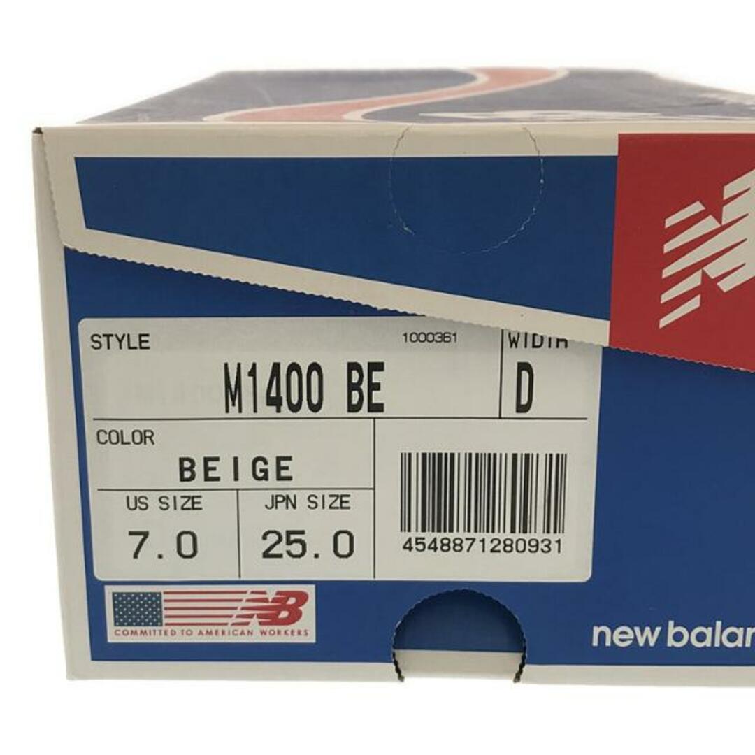 New Balance(ニューバランス)のNew Balance / ニューバランス | USA製 M1400BE | 25 | beige | メンズ メンズの靴/シューズ(スニーカー)の商品写真