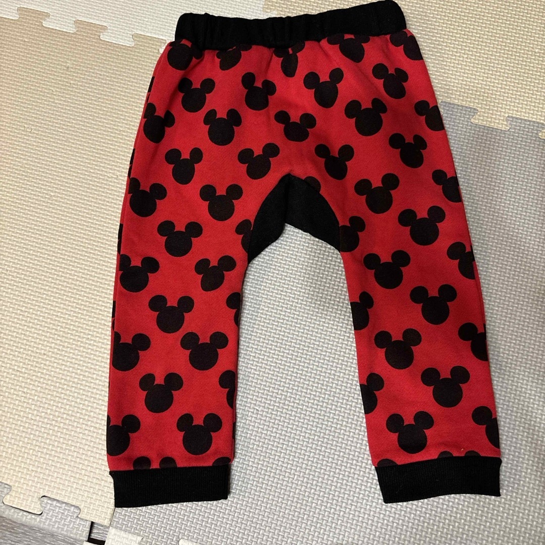 Disney(ディズニー)のミッキーパンツ キッズ/ベビー/マタニティのベビー服(~85cm)(パンツ)の商品写真