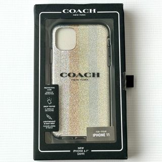 コーチ(COACH)のCOACH コーチ iPhone 11 ケース グリッター アメリカーナ(iPhoneケース)