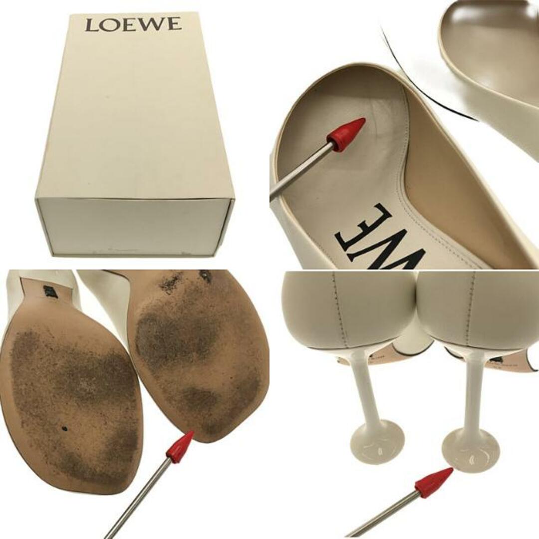 LOEWE - 【美品】 LOEWE / ロエベ | スクエアトゥ レザー トイ LOEWE - 【美品】 LOEWE / ロエベ | スクエアトゥ レザー トイ