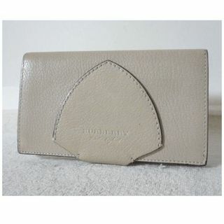 バーバリー(BURBERRY)のバーバリー　BURBERRY　レザー　ベージュ系　長財布　ロングウォレット(財布)