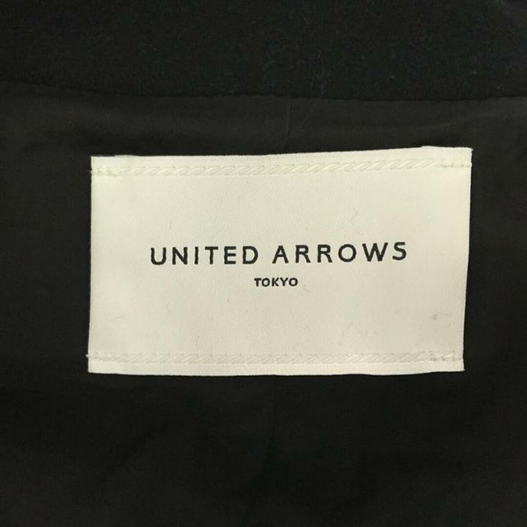 UNITED ARROWS(ユナイテッドアローズ)のUNITED ARROWS / ユナイテッドアローズ | メルトン Pコート | 36 | ブラック | レディース レディースのジャケット/アウター(その他)の商品写真