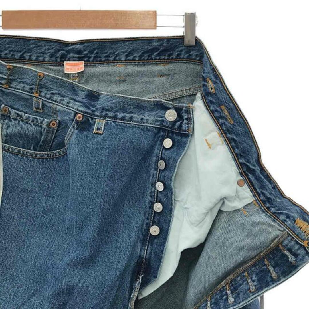 その他MAISON EUREKA / メゾンエウレカ | Levi's / リーバイス ヴィンテージ リメイク 再構築 カットオフ ラップ ワイド デニムパンツ | M | インディゴ | メンズ