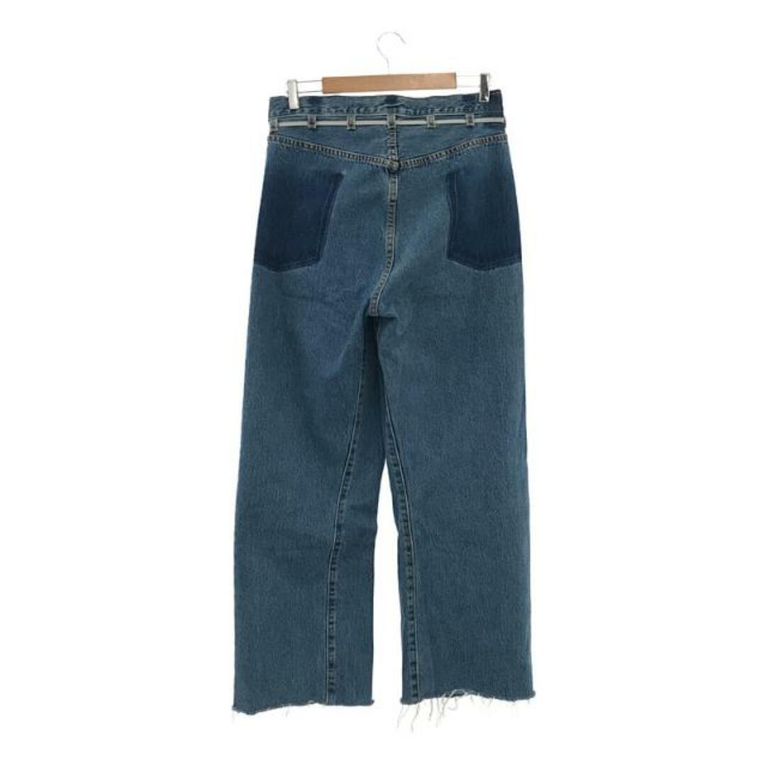 その他MAISON EUREKA / メゾンエウレカ | Levi's / リーバイス ヴィンテージ リメイク 再構築 カットオフ ラップ ワイド デニムパンツ | M | インディゴ | メンズ