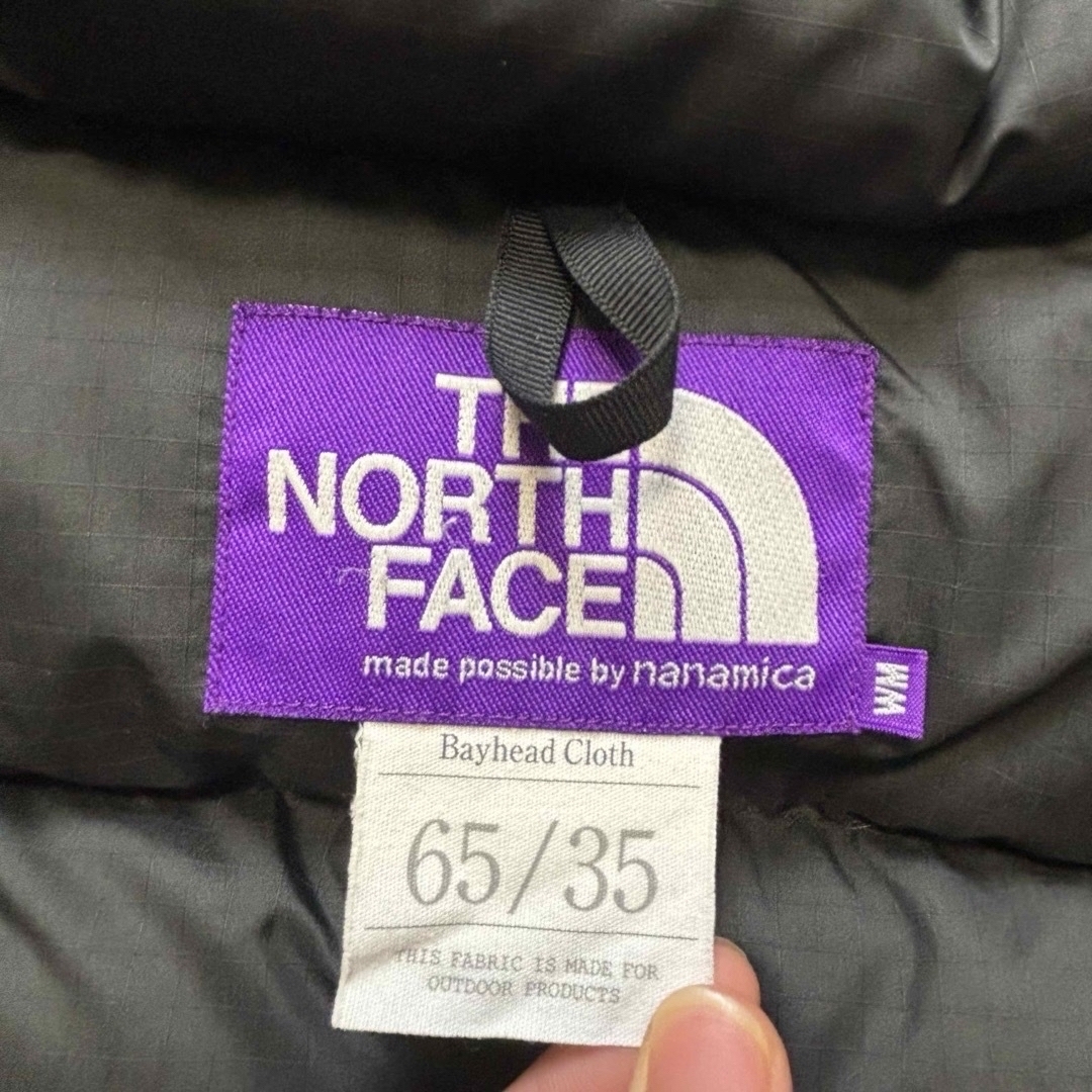 THE NORTH FACE(ザノースフェイス)のザ・ノースフェイスパープルレーベル65/35マウンテンショートダウンパーカ M  レディースのジャケット/アウター(ダウンジャケット)の商品写真