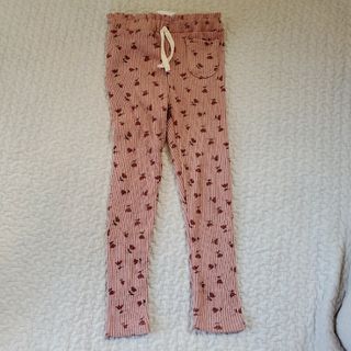 ザラキッズ(ZARA KIDS)の104cm ZARA チューリップ柄パンツ& ベビー ブラックデニム(パンツ/スパッツ)