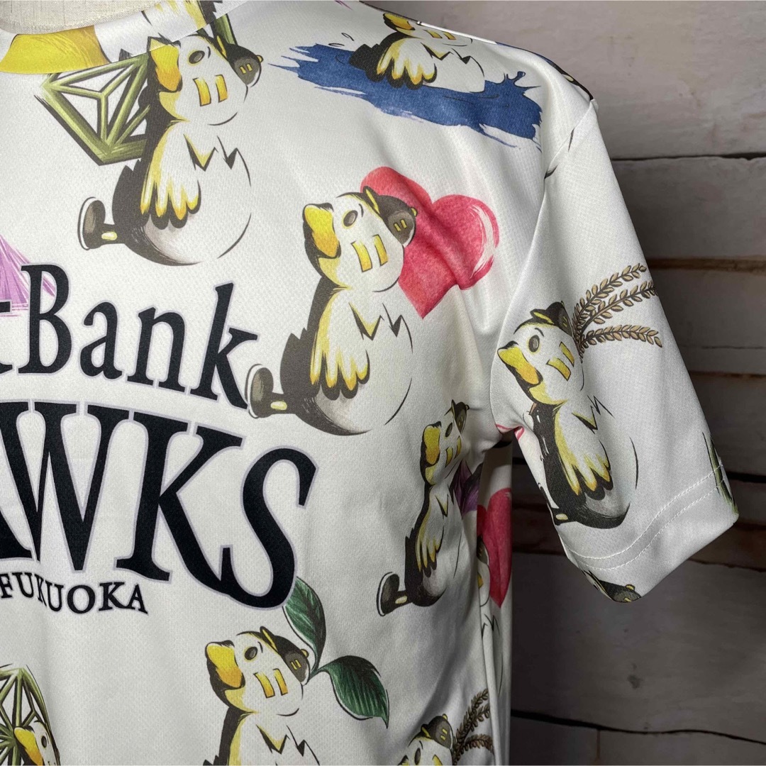 福岡ソフトバンクホークス 筑後七国 柄 ひな丸 Tシャツ タマスタ 福岡ソフトバンクホークス 筑後七国 柄 ひな丸 Tシャツ タマスタ