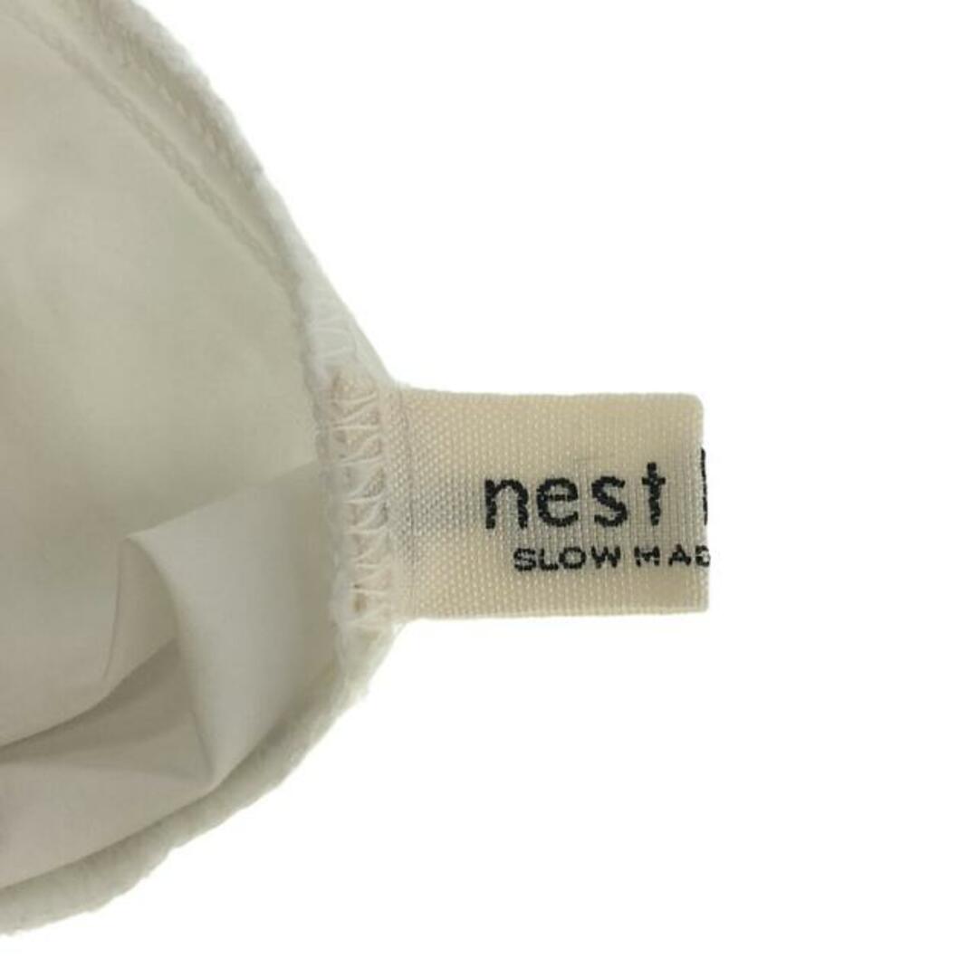 nest Robe(ネストローブ)のnest robe / ネストローブ | 2021SS | フリルカラー ギャザーブラウス | F | ホワイト | レディース レディースのトップス(シャツ/ブラウス(長袖/七分))の商品写真