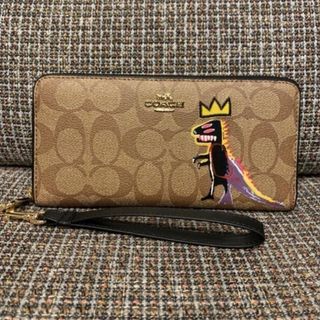 コーチ(COACH)の5615  コーチ　長財布　バスキアコラボ　大人気　再入荷(長財布)