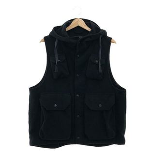 エンジニアードガーメンツ(Engineered Garments)の【美品】  Engineered Garments / エンジニアドガーメンツ | Field Vest / ウール フィールドベスト | M | ネイビー | メンズ(ベスト)