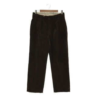 フィグベル(PHIGVEL)の【美品】  PHIGVEL / フィグベル | 2023AW | Corduroy Work Trousers / コーデュロイ タック トラウザーズ パンツ | 30 | CHESTNUT BROWN | メンズ(その他)