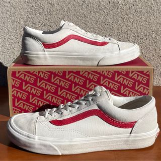 ヴァンズ(VANS)の【極希少】VANS / style36 MARSHMALLOW RED(スニーカー)