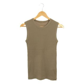 Deuxieme Classe / ドゥーズィエムクラス | 2020SS | sleeveless プルオーバー ノースリーブ リブ タンクトップ | F | ベージュ | レディース