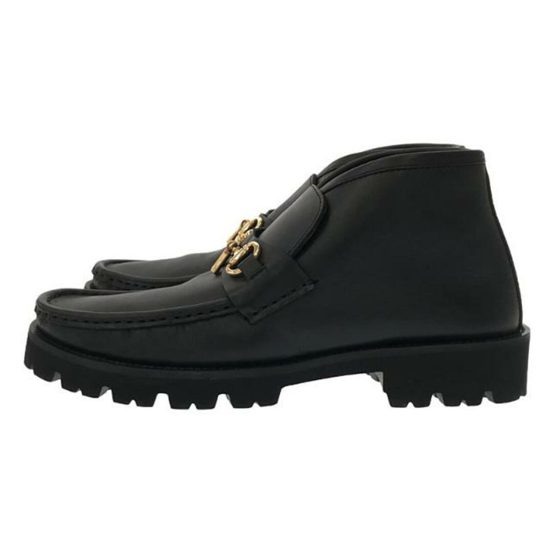 【美品】  CAMINANDO / カミナンド | 2023SS | Deuxieme Classe取扱い NEW BIT MID CUT LOAFERS ミッドカット ローファー | 9 | ブラック | レディースブーツ