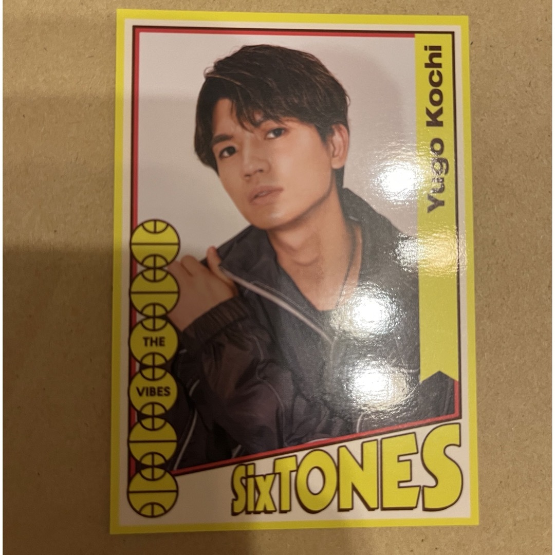 SixTONES THE VIBES フォトカード 髙地優吾 エンタメ/ホビーのタレントグッズ(アイドルグッズ)の商品写真