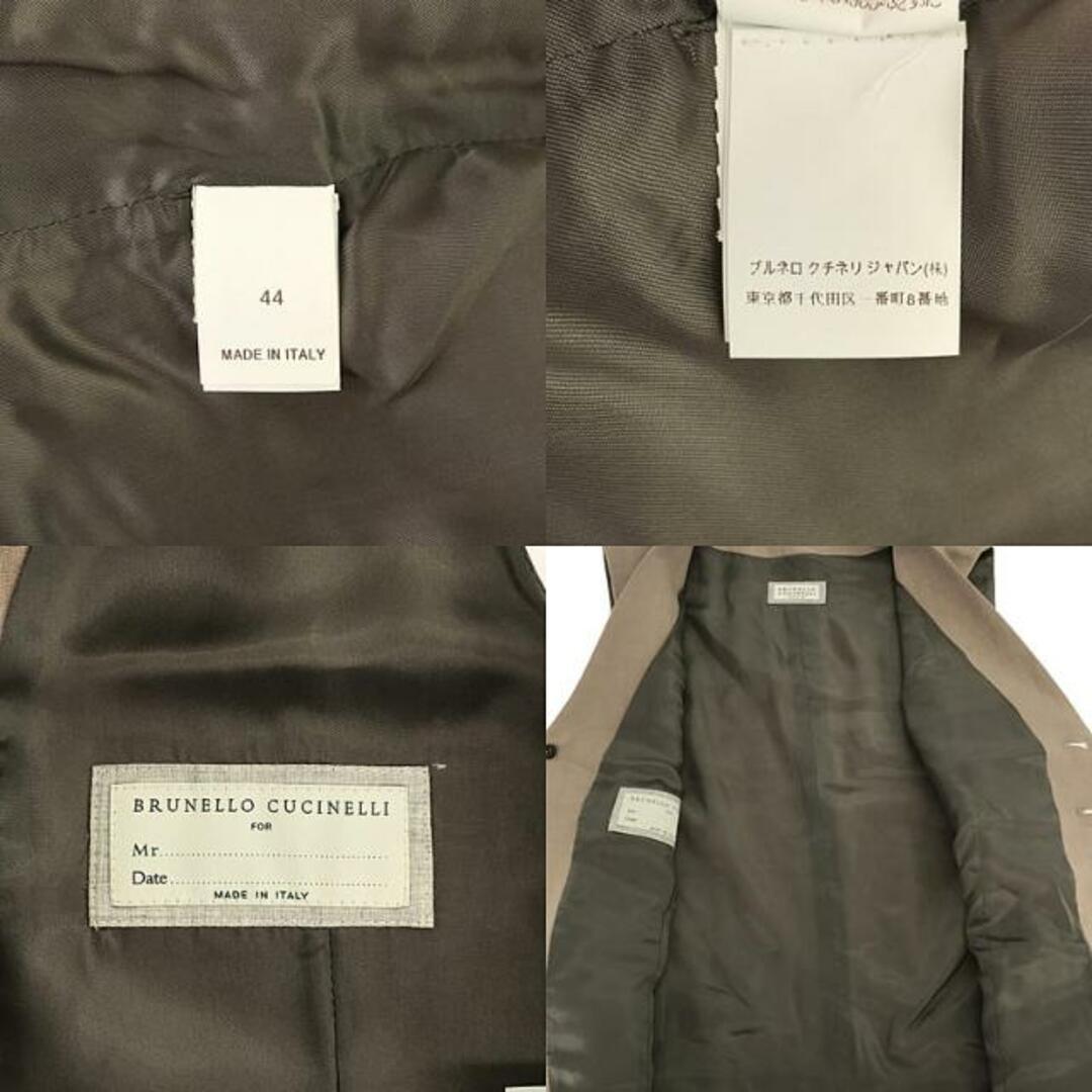 BRUNELLO CUCINELLI(ブルネロクチネリ)の【美品】  BRUNELLO CUCINELLI / ブルネロクチネリ | リネン ジレ ベスト / 総裏地 | 44 | ベージュ | メンズ メンズのトップス(ベスト)の商品写真