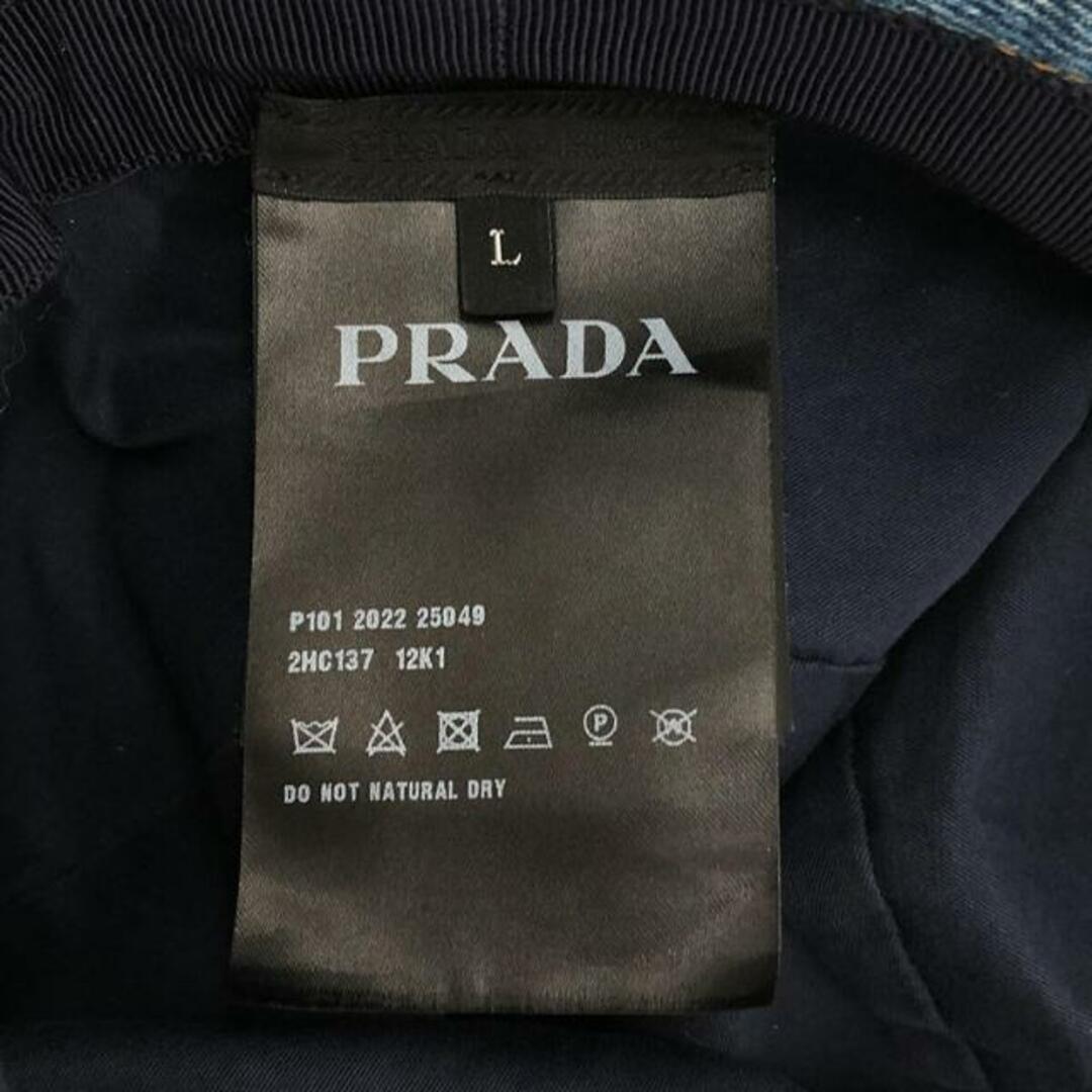 PRADA - 【美品】 PRADA / プラダ | デニム バケットハット 帽子 PRADA - 【美品】 PRADA / プラダ | デニム バケットハット 帽子