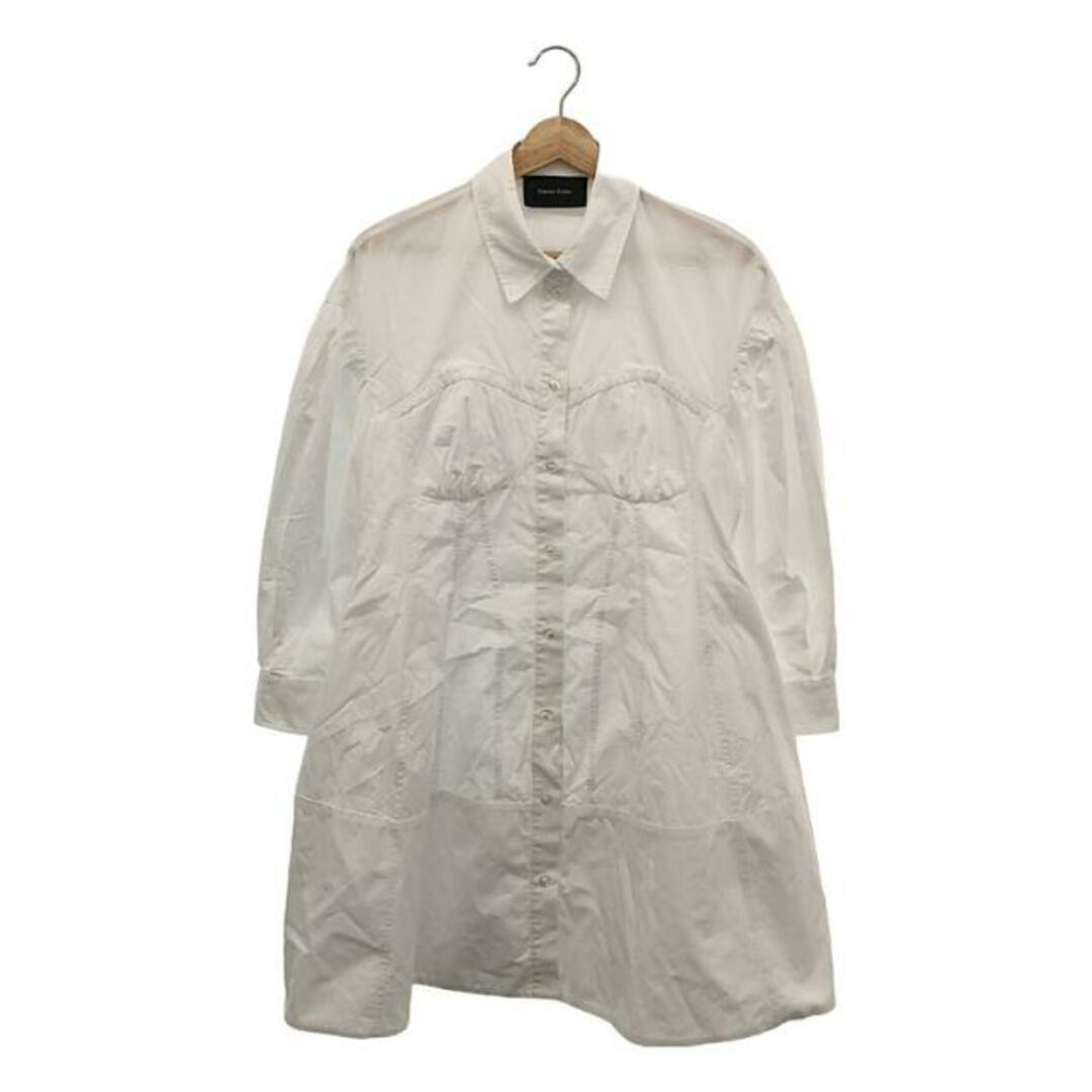 Simone Rocha / シモーネロシャ | コットン パネル切替 シャツ Simone Rocha / シモーネロシャ | コットン パネル切替 シャツ