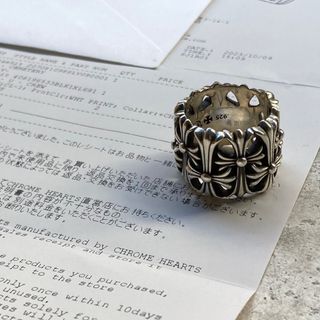 クロムハーツ(Chrome Hearts)のCHROME HEARTS クロムハーツ インボイス 原本 セメタリーリング(リング(指輪))