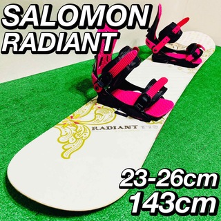 サロモン(SALOMON)のかわいい 大人気 サロモン RADIANT × kissmark スノーボード(ボード)
