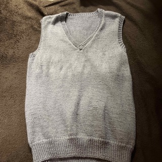 ヴィンテージ(VINTAGE)の50s〜vintage cashmere knit vest(ベスト)