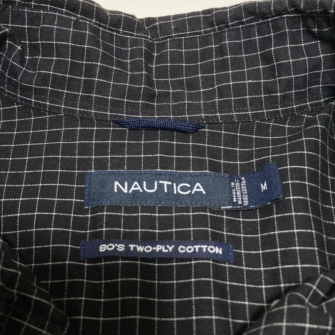 NAUTICA(ノーティカ)のNAUTICA ワンポイント刺繍 胸ポケット チェックシャツ ノーティカ 格子 メンズのトップス(シャツ)の商品写真