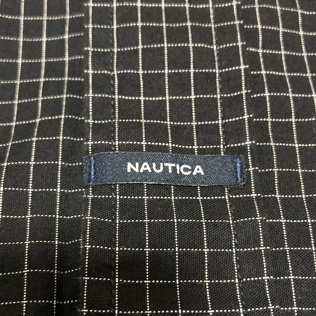 NAUTICA(ノーティカ)のNAUTICA ワンポイント刺繍 胸ポケット チェックシャツ ノーティカ 格子 メンズのトップス(シャツ)の商品写真