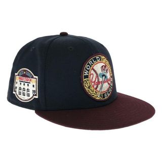 ニューエラー(NEW ERA)の【美品】  NEW ERA / ニューエラ | NEWYORK YANKEES 1949 WORLD SERIES 59FIFTY  / ニューヨークヤンキース 1948 ワールドシリーズ  キャップ 帽子 | 7 1/4（57.7) | NAVY / MAROON | メンズ(その他)